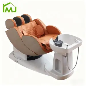 Electric Massage Shampoo Chair Multifunction Salon Luxury Hair Washing Head Spa Bed