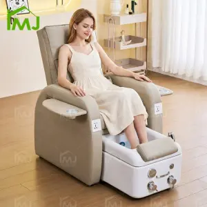 Modern Nail Salon Furniture Reclining Foot Bath Massage Manicure Pedicure Spa Chair