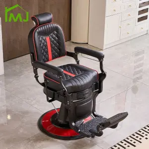 Beauty Salon Furniture Vintage Hairdressing Chair Hydraulic Recliner Hair Barber Chair