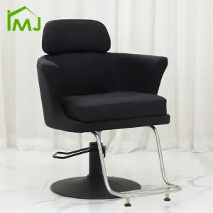 Unique Design Black Leather Styling Chairs Portable Hair Salon Barber Chair