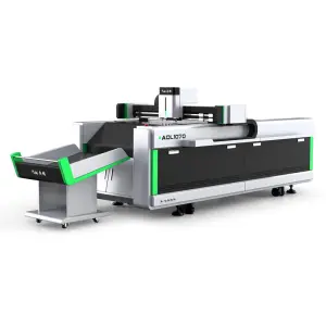 CNC Digital Knife Cutting Machine for Cardboard Corrugated Honeycomb Kraft Board Packaging Flatbed Automatic Cutter