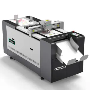 AOL CNC Machine for Printing on A3 Thin Cardboard and Cutter Films Cutting