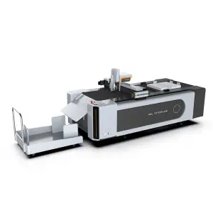 AOYOO-1070 PAS Pvc Sheet Carton Box Cutter Automatic Knife Cutting Machine
