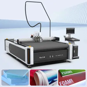 Cnc Knife Cutting Machine Sample Table Corrugated Cardboard Cutter Carton Box Cutting Plotter