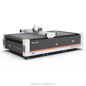AOL 1625 Packaging Cutting Table Carton Cardboard Digital Vibrating Knife Cutter Machinery From China