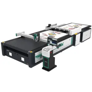 Customized 1625 Cnc Digital Automatic Cutting Foam Eva Pvc slippers Rubber Gasket Cardboard Carton Sponge Leather Machine