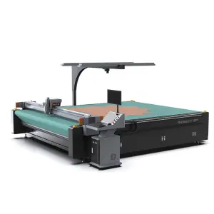 AOYOO CNC Oscillating Knife Leather Cutting Machine Automotive Grade Leather Shoes Glove Cutter