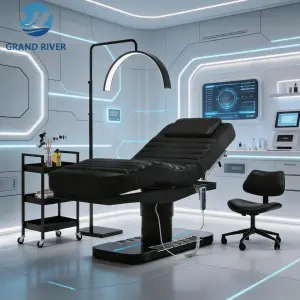 Luxury Modern Beauty Salon Facial Spa Bed for Eyelash Table De Massage Beauty Chair Facial Massage Tables Bed Electric