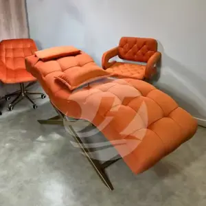 Modern Beauty Adjustable Bed Frame with Massage Table Spa Salon Facial Chair Hot Sale Curve Lash Bed