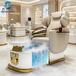 Professional Full Body airbag Massage Luxury Pedicure Chair Nail Salon Foot Care Spa Chair for Manicure Electric