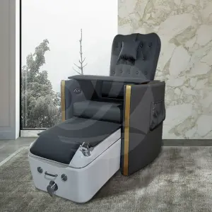 Customized Color Pedicure Chairs Pipeless No Plumbing Luxury Pedicure Foot Spa Chairs
