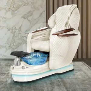 Luxury Design Low MOQ Electric Light Surfing Foot Spa Pedicure Chair Knead Massage Recliner Beauty Salon Chair Pedicure