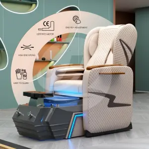 Professional Luxury Electric Massage Salon Pedicure Chair Nail Spa Foot Care Chair for Pedicure and Manicure