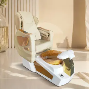 Professional Custom whirlpool Magnetic Jet Knead Massage Pedicure Chair Recliner Manicure Pedicure Station for Nail Salon