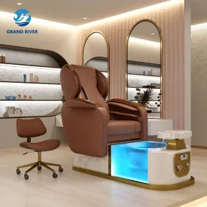 Wholesale Professional Pedicure Chair with Plumbing Luxury Spa Chair Pedicure Massage Chair for Nail Saloon