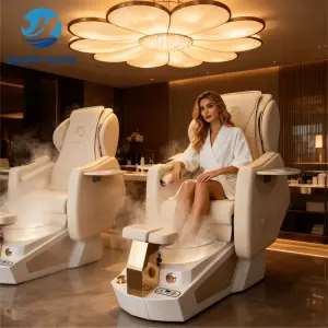 Nail Salon Electric Foot Massage Spa Manicure and Pedicure Chairs Pedicure Furniture Airbag Massaging Chair for Pedicure