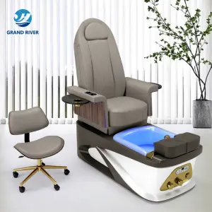 Nail Salon Furniture Set Electric Foot Spa Pedicure Chair Professional High Back Spa Massage Chairs for Manicure and Pedicure