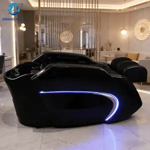 Washing Hair Salon Furniture Electric Massage Shampoo Bed Head Spa Hair Massage Shampoo Table for Shampoo