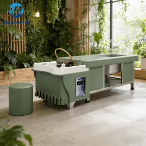 Professional Electric Head Spa Lay Down Salon Hair Washing Sink Thai Massage Chair Shampoo Bed Head Spa Equipment