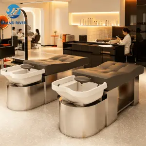 Wholesale Japanese Head Spa Hair Wash Station Massage Chair With Steam SPA Head Water Therapy Thai Massage Shampoo Bed