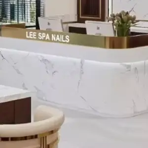 Barbershop Reception Desk High-end Atmosphere Beauty Salon Company Counter Cashier Simple and Modern