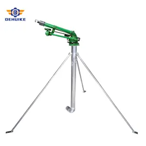 Vertical Rocker Big Rain Water Gun 360 Gear Drive Sprinkler System for Agricultural Irrigation Dedusting