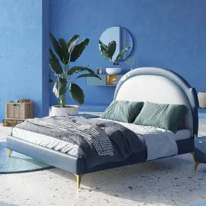 Modern Wooden Kid Room Furniture Luxury Cartoon Children Bed Boy Kid Bed