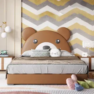 Modern Design Animal Children Bed Boy Lovely Double Kids Bed Bedroom Furniture Set