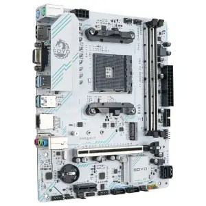 SOYO AMD B450M Motherboard Dual-channel DDR4 M.2 PCIE 3.0 NVME SATA3.0 Supports Ryzen 5600G for Desktop Gaming Computer Host