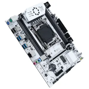 MOUGOL X99 Gaming Motherboard Kit with E5 2698 V3 CPU & DDR4 32G (2*16G)2133MHz Memory NVME PCIE3.0 TPM2.0 Pin for Desktop Host