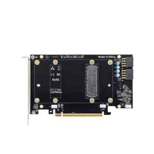새로운 오리지널 NVIDIA V100 SXM2 그래픽 카드 어댑터 카드 SXM2에서 PCIe x16 확장 카드로 빠른 배송
