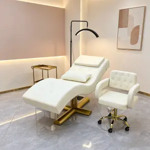 2026 Reclining Beauty Bed, Adjustable Height Beauty Bed, Suitable for Hydrotherapy, Salon, Tattoo, Therapy, Home Use Furniture