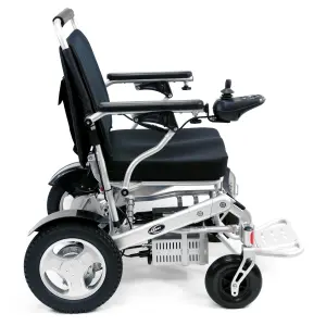 Aluminum Lightweight Foldable Electric Wheelchair for Disabled Folding Light Power Wheel Chair