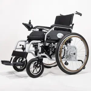Electric wheelchair intelligent fully automatic elderly disabled light folding four-wheel scooter lithium battery