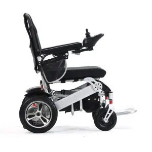 Portable Lightweight Power Remote Luxury Aluminum Control All the Smart Electric Wheelchair Foldable