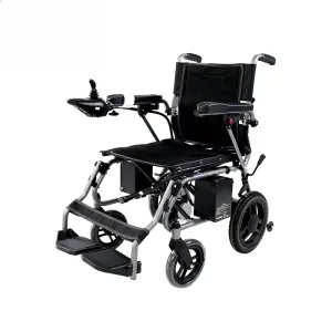 New Electric Lightweight Foldable Wheelchair for Elder and Disable Portable Wheelchair Battery Powered