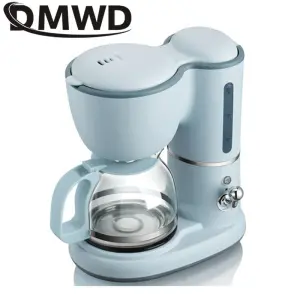 550W Espresso Coffee Machine Drip Coffee Maker 600ml Teapot Glass Bottle Coffee Powder Drip Proof Filter Insulated Teapot 220V