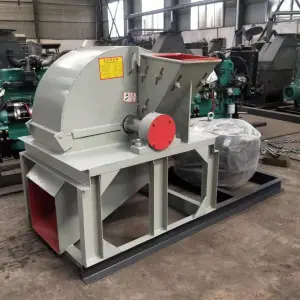 Sawdust Wood Crusher, Chip Cutting Machine, Hardwood Processing Machine