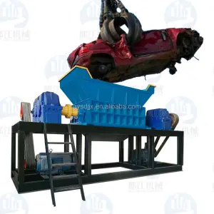 Industrial Recycling Large Metal Drum Shredding Machine Waste Material Recycle Mini Metal Shredder