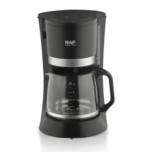 Electric 1.2L Dirp Coffee Machine Automatic American Drip Type, 1.2L Coffee Machine American Milk Tea Machine Coffee Pot