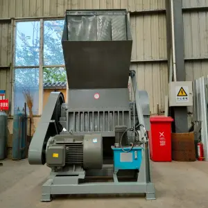 Multi-function Single Engine Plastic Recycling PE PP PVC PET Crusher Machine High Efficiency Recycling Shredding Plastic Bottles