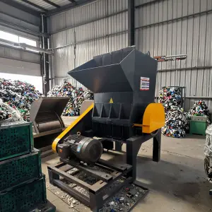 High Efficiency Engine & Motor Plastic Crusher Machine with 100-1000kg/h Capacity for PET/PP/PE/PVC/ABS Materials in Sri Lanka