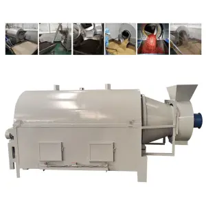 Mini Rotary Drying Equipment for Poultry Waste to Organic Fertilizer Converter Commercial Dryer with Motor