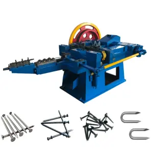 SSS714 Brand-New Fully Building Nail Production Machine Output 250pcs/min Wire Nail Making Machine