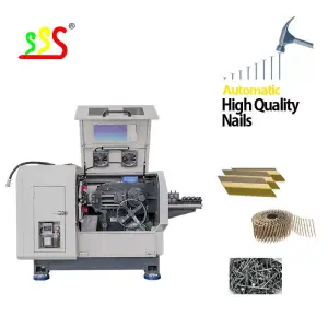 Automatic High Speed SSS X130 760pcs/min PLC-controlled Motor Nail Making Machine
