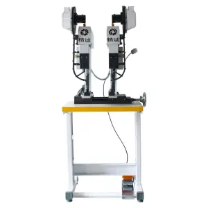 Automatic Eyelet Riveting Machine Double Head Eyelet Machine Supplier
