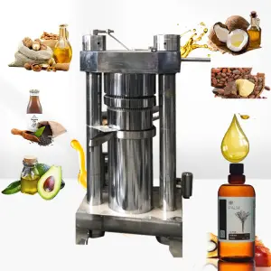 6yz-180 Automatically Cocoa Butter Press Machine Oil Extraction Machine Hydraulic Cold Press Oil Extractor for Cocoa Beans