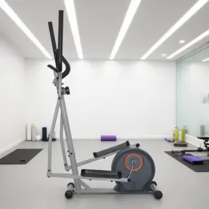 Mini Compact Elliptical Cross Trainer Indoor Muscle Strength Training Fitness Machine