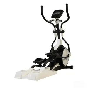 Manual Steel Elliptical Machine Dual Purpose Home Gym Commercial Cardio Training Equipment