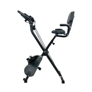 Workout 8 Levels Folding Bicycle Magnetic Resistance Fitness Spin Exercise Bike Home Indoor Gym Equipment Machine X Bikes